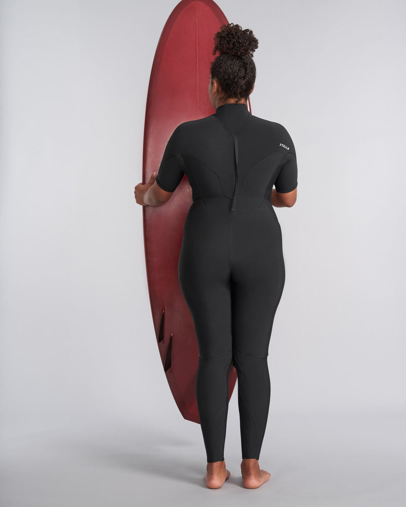Custom Womens Surf Short Sleeve Fullsuit