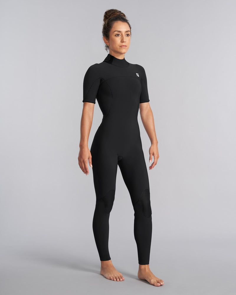 Custom Womens Surf Short Sleeve Fullsuit