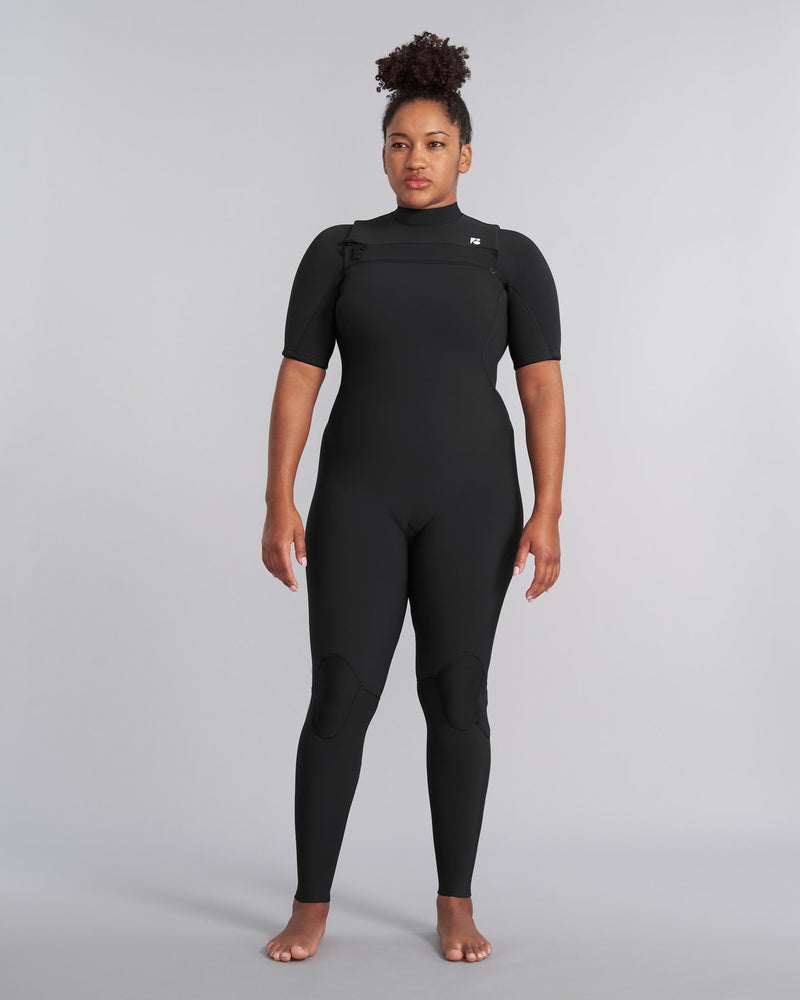 Custom Womens Surf Short Sleeve Fullsuit