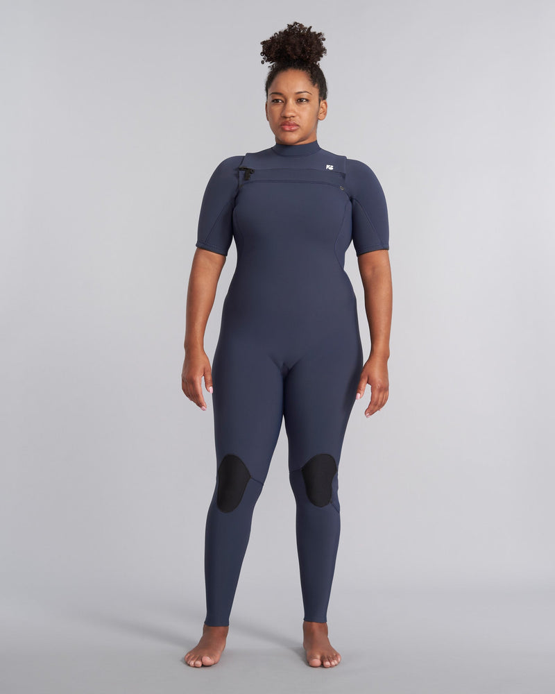 Custom Womens Surf Short Sleeve Fullsuit