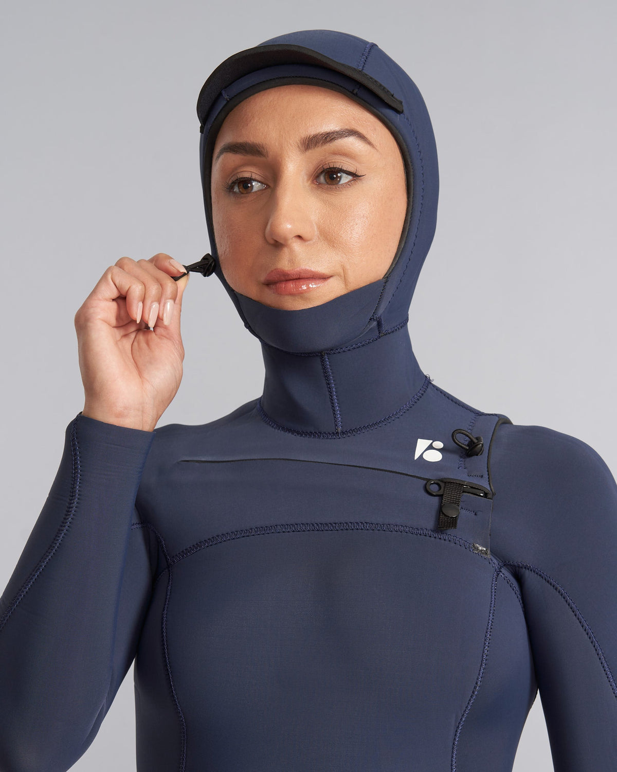 Custom Womens Surf Hooded Fullsuit