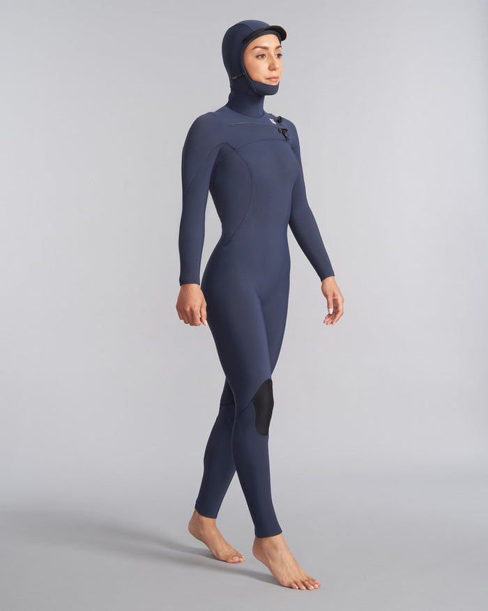 Custom Womens Surf Hooded Fullsuit