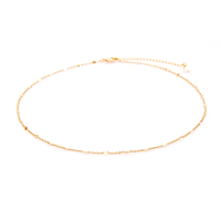 Balance 2mm + Circles in the Sand Necklace Stack