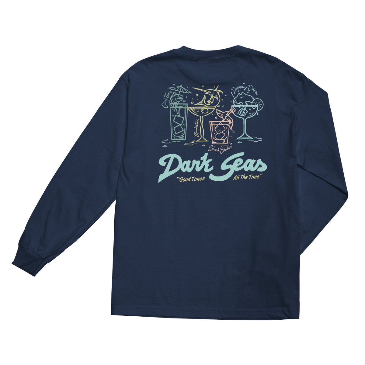 DRINK MENU LS STOCK T-SHIRT