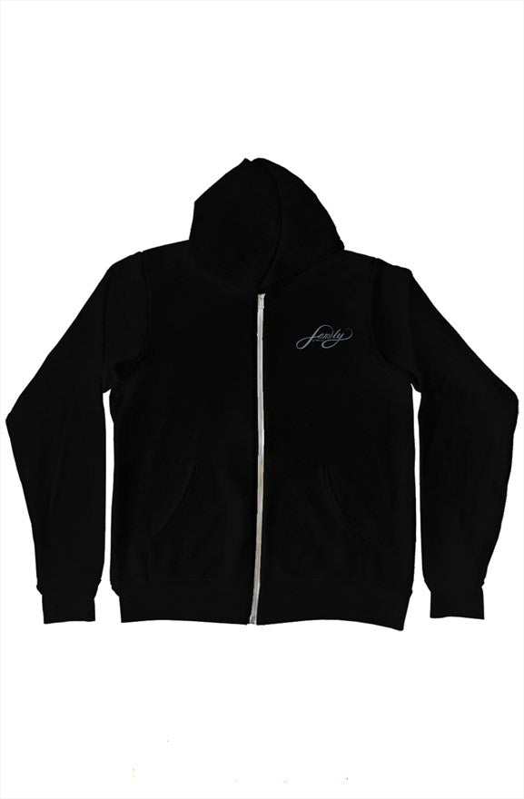 AF PRAYER HOODIE ZIP BLK