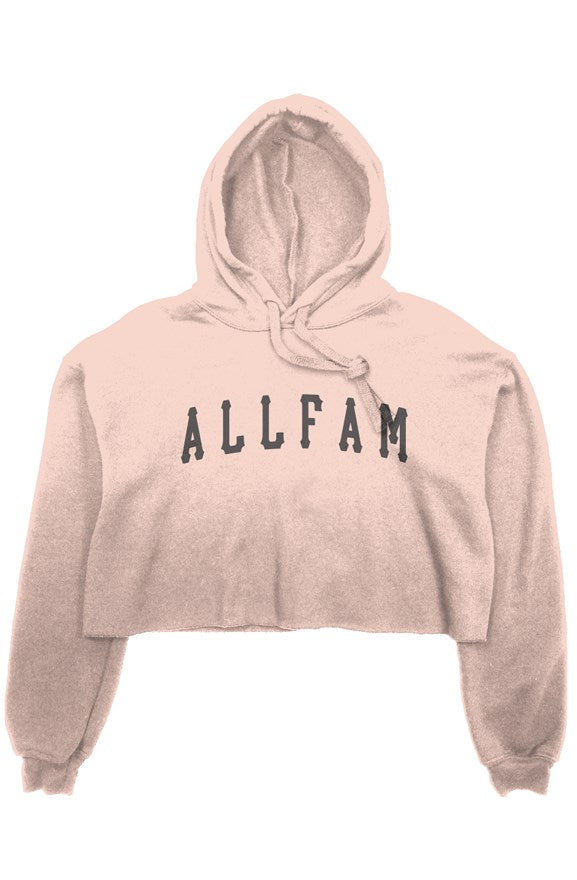 ALLFASM BALLERS CROP HOODIE PCH/BLT