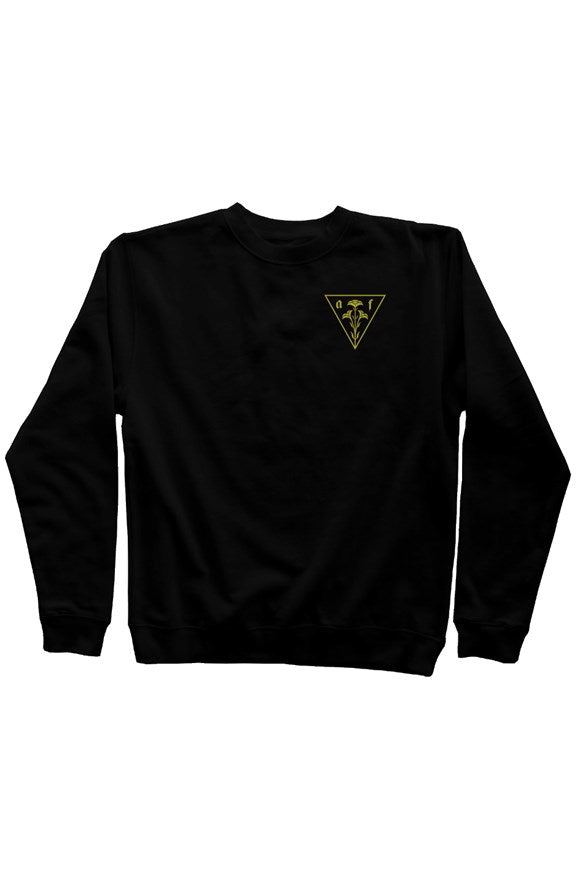 AF TRIANGLE FLOWERS BLK/GLD