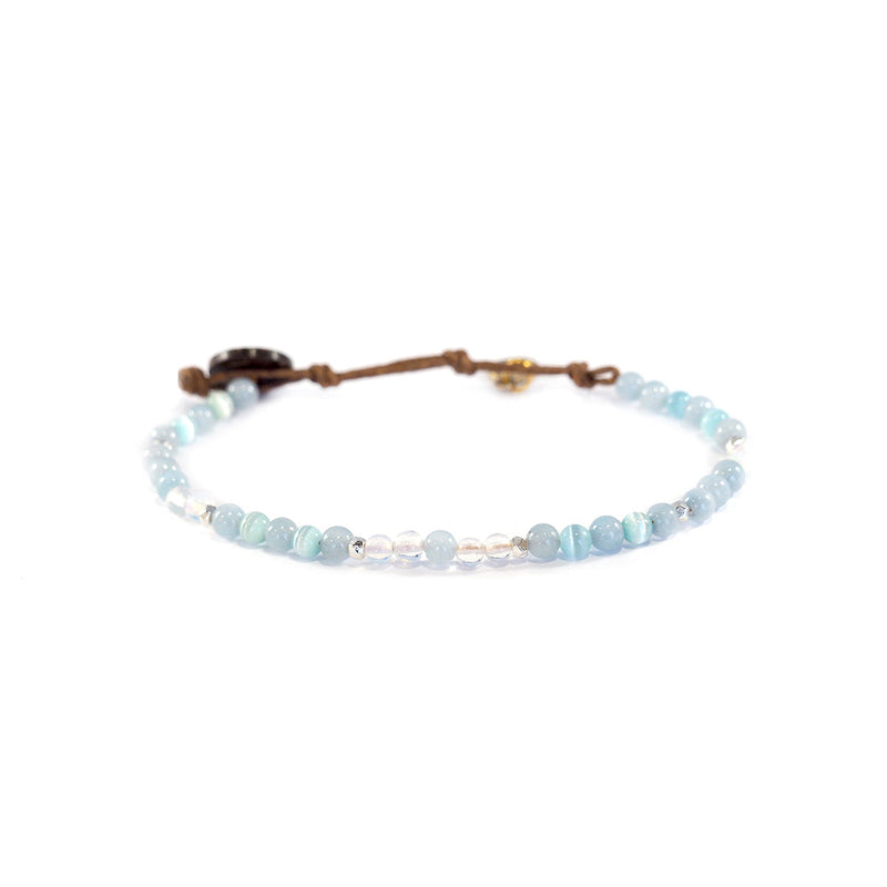 Intuition + Inner Peace 4mm Healing Bracelet