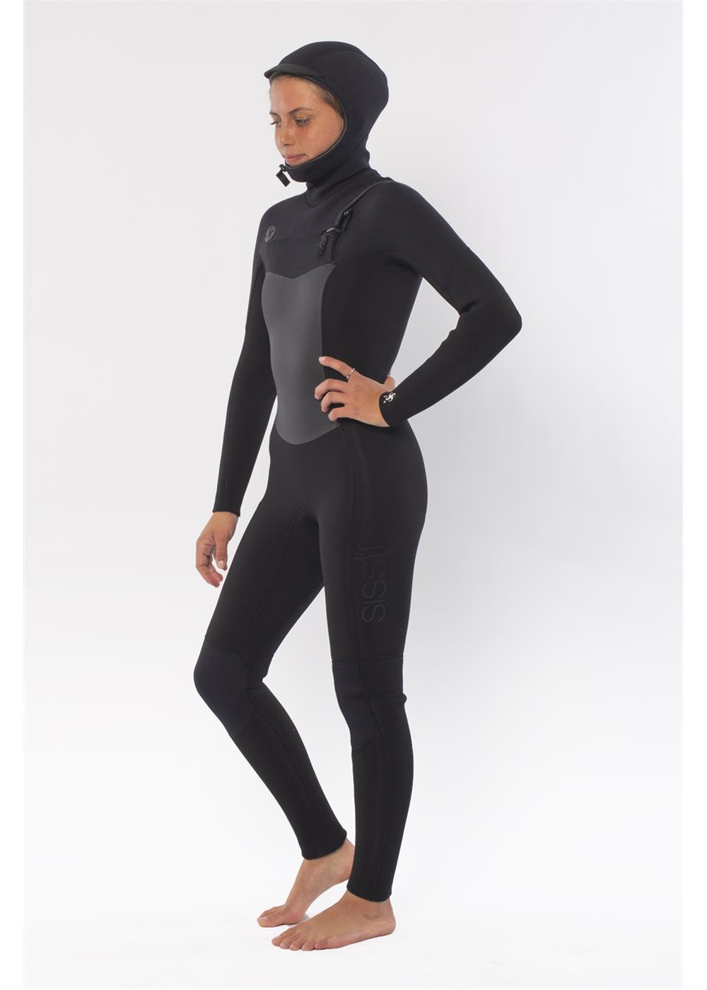 Seven Seas 6/5 Hooded Chest Zip Wetsuit