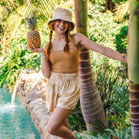 Corfu and Havana Reversible Bucket Hat