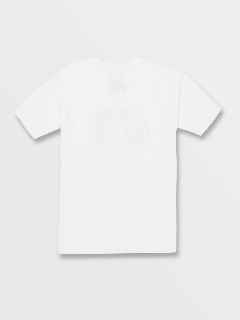 Circle Stone Fill Short Sleeve Tee - White Combo