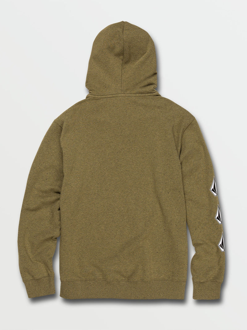 Iconic Stone Plus Pullover Hoodie - Martini Olive