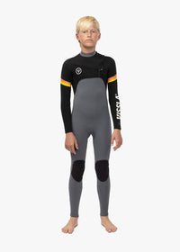 7 Seas Boys Raditude 3-2 Full Chest Zip Wetsuit