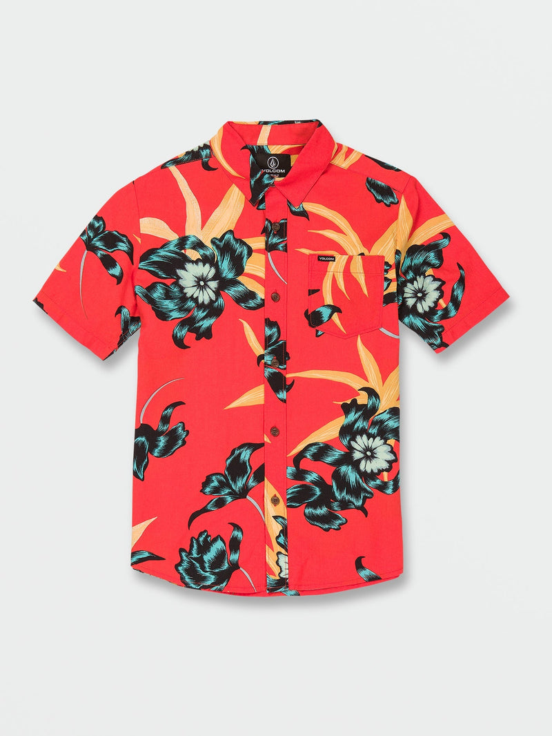 Big Boys Island Time Short Sleeve Shirt - Ice