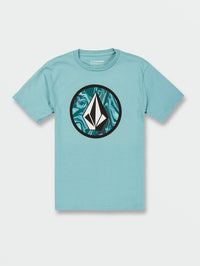 Big Boys Circle Stone Short Sleeve Tee - Cali Blue Heather