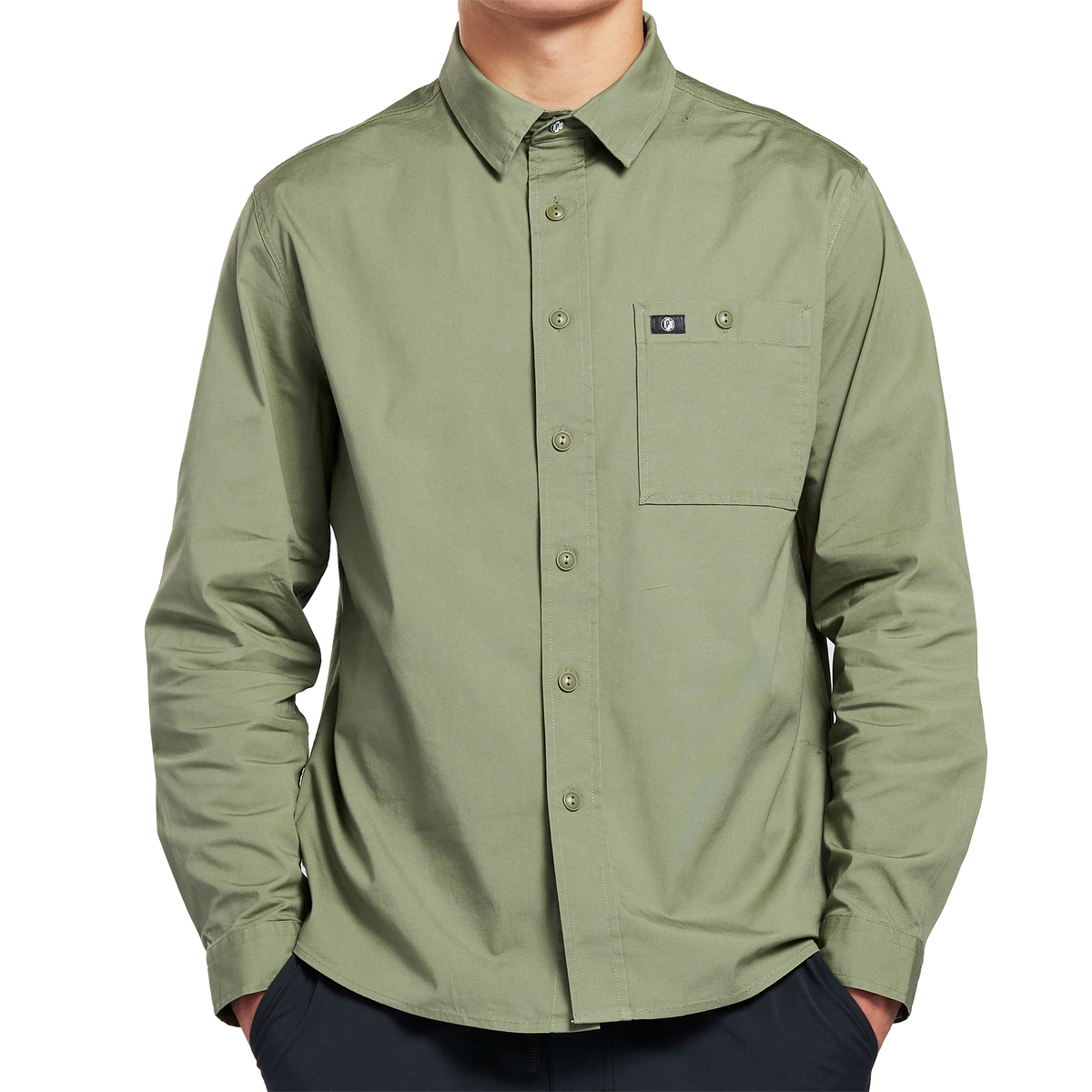 COASTAL LONG SLEEVE CANVAS SHIRT