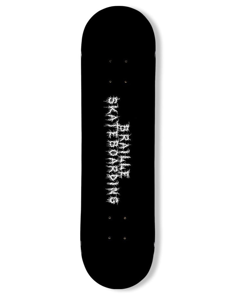 Creepy Writing Skateboard Deck