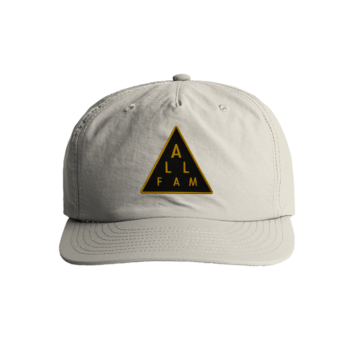 2" TRIANGLE PATCH CREAM SURF CAP