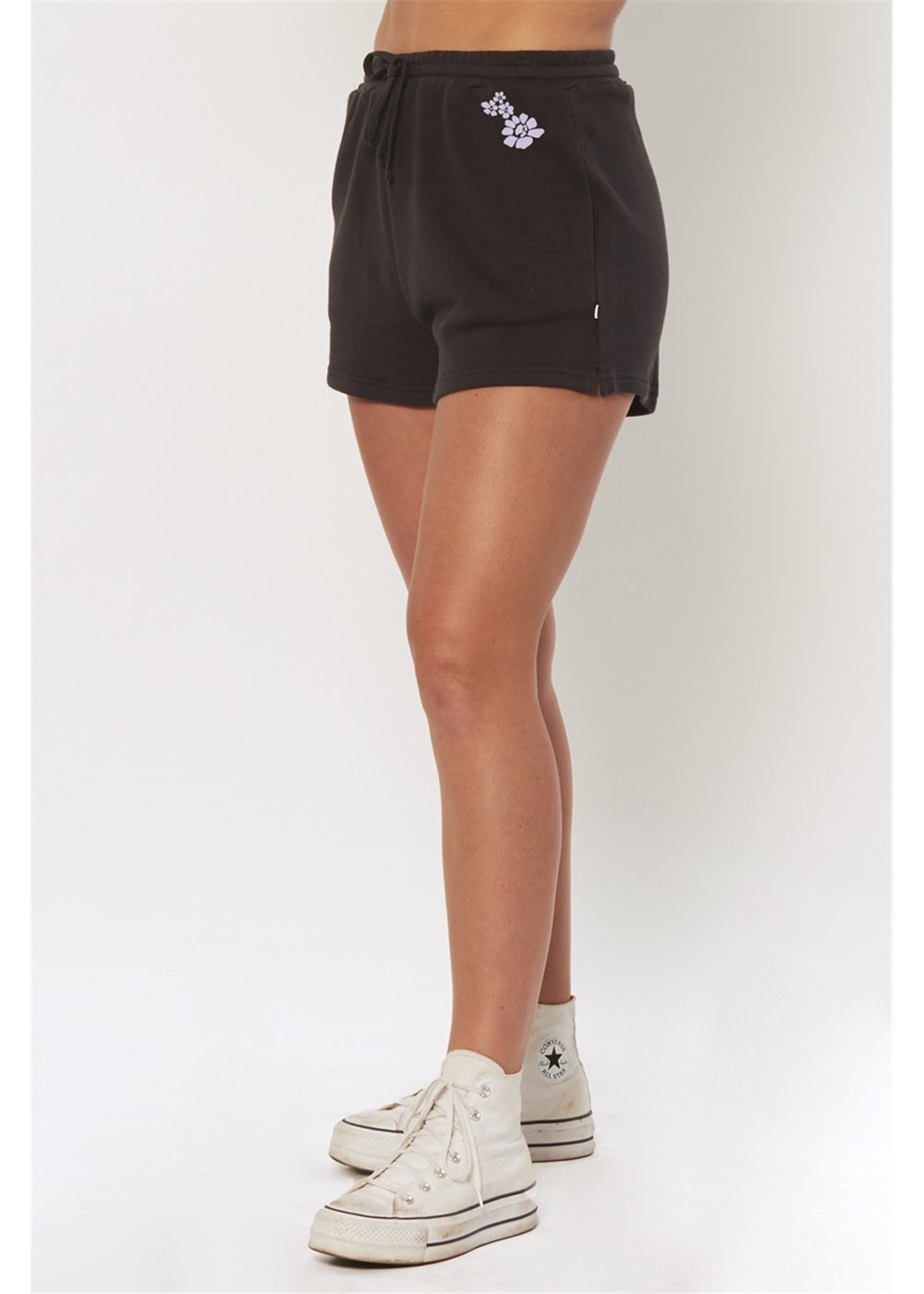 Hibiscus Heaven Fleece Short