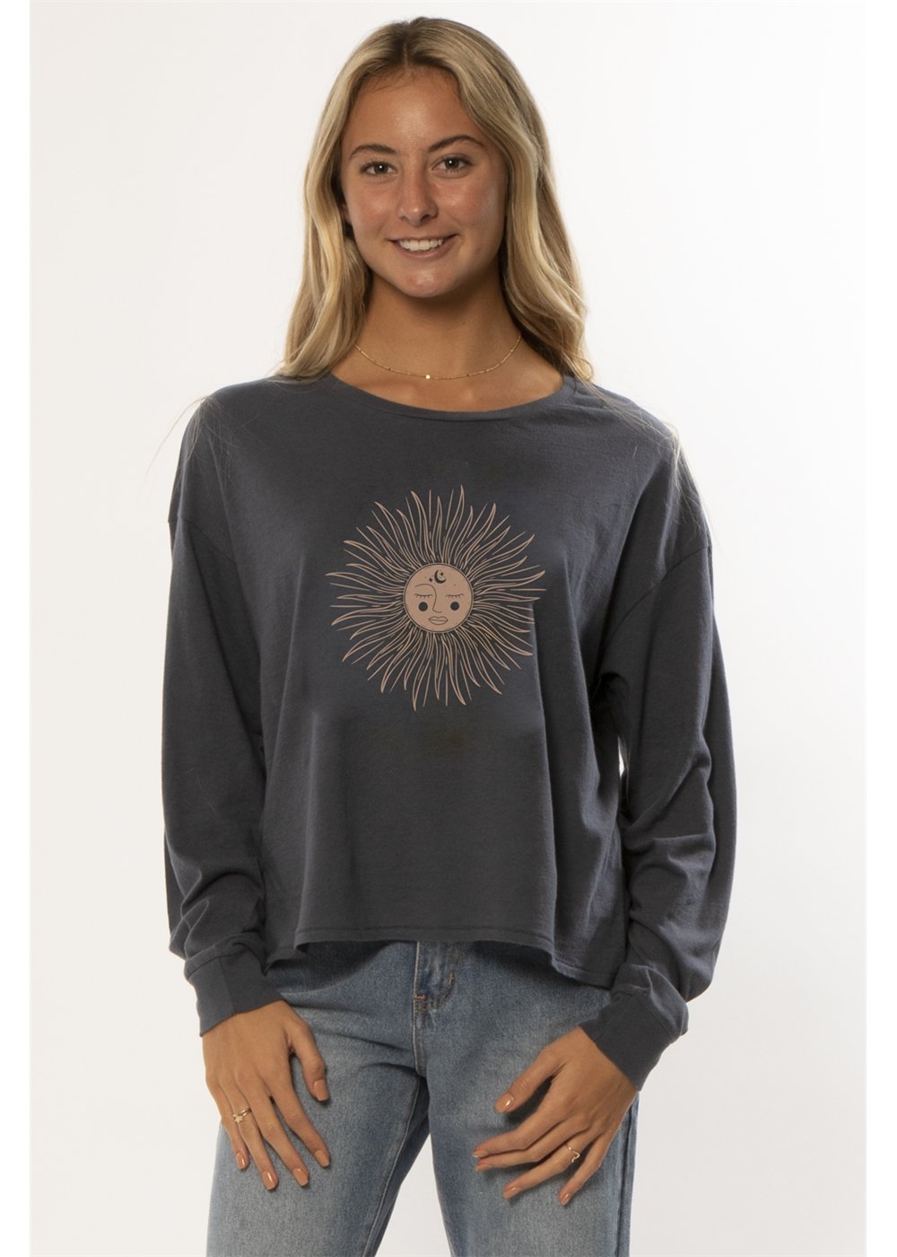 Celestial Sunlight Ls Knit Tee