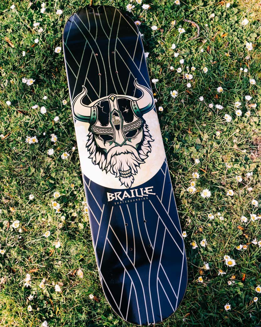 Viking Skateboard Deck