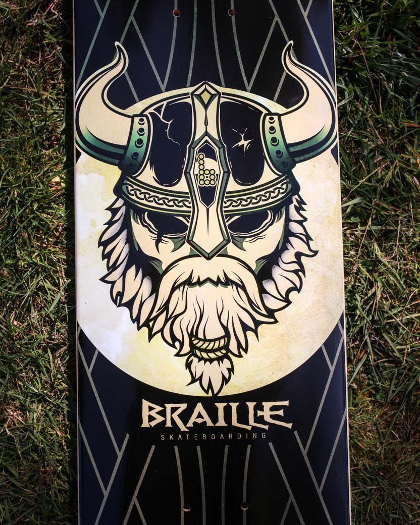 Viking Skateboard Deck