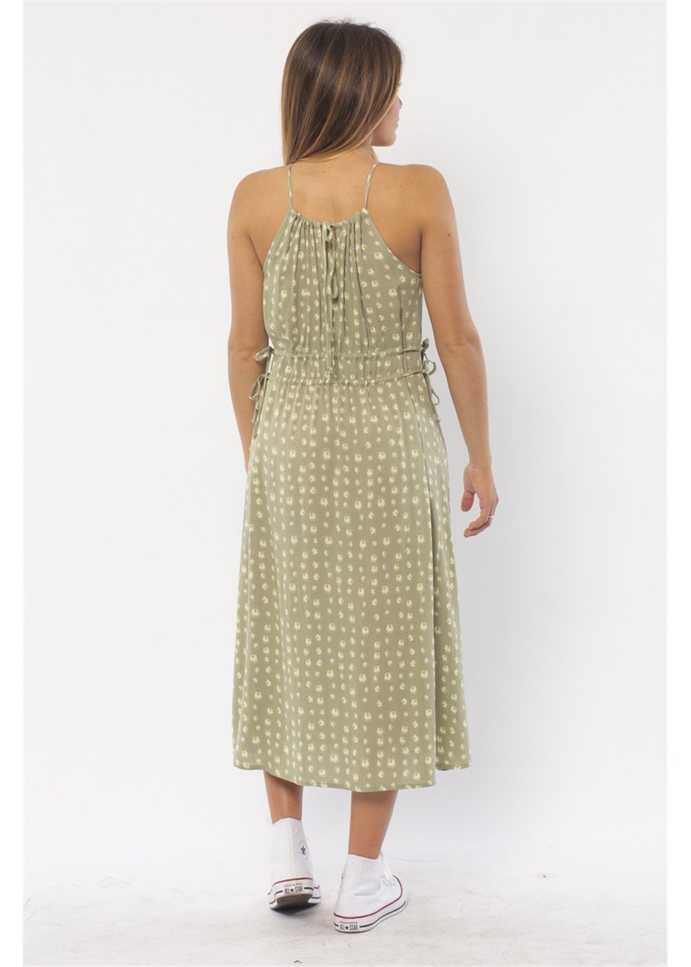 Cape Code Wvn Midi Dress