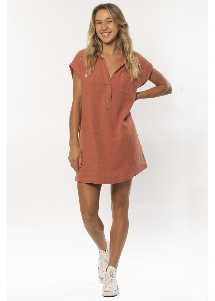 Yasmin S/S Wvn Dress