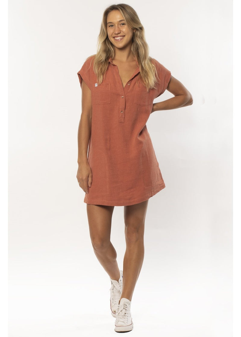 Yasmin S/S Wvn Dress