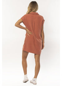 Yasmin S/S Wvn Dress