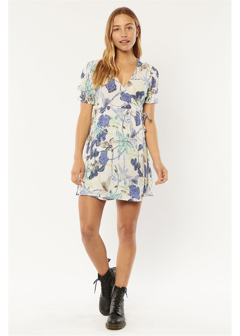 St. Simons S/S Wvn Dress