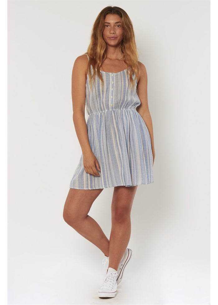 Ocean Breeze S/L Wvn Dress