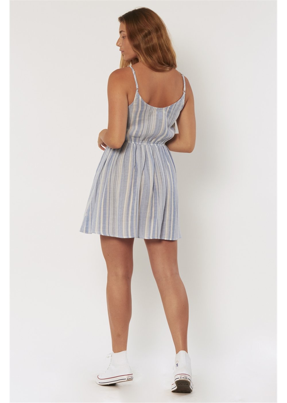Ocean Breeze S/L Wvn Dress