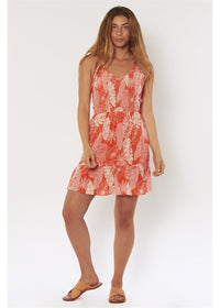 Coco Palms S/L Wvn Dress