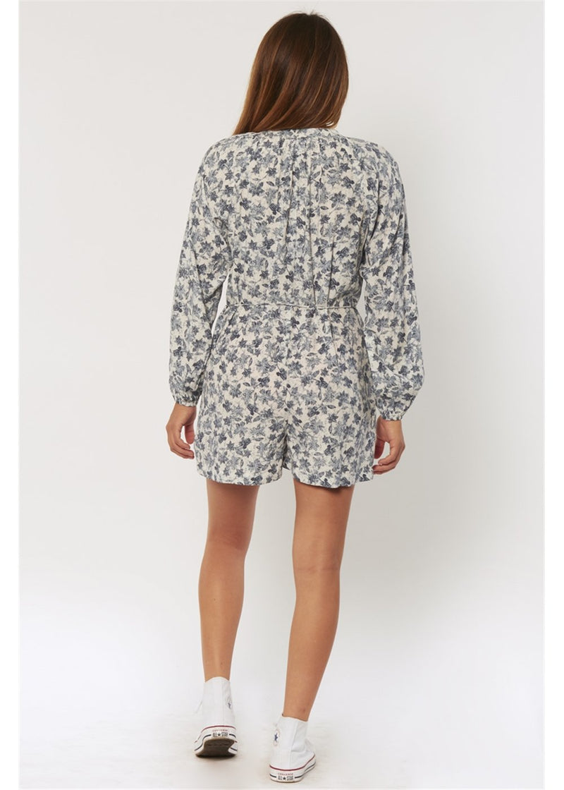 Hilo L/S Wvn Romper