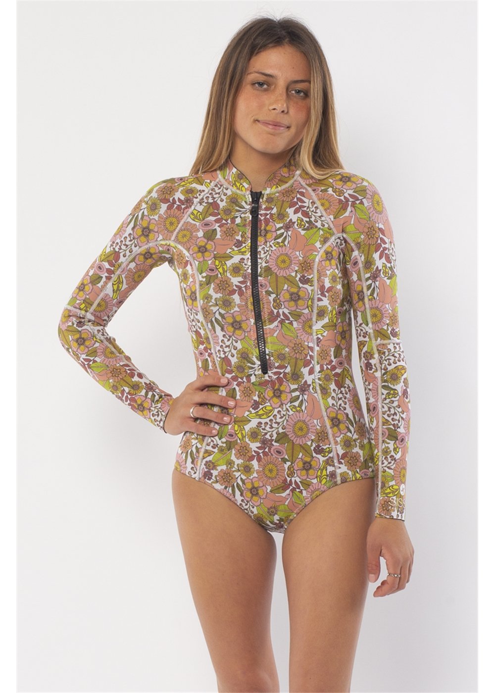 Summer Seas Long Sleeve Cheeky Spring Wetsuit