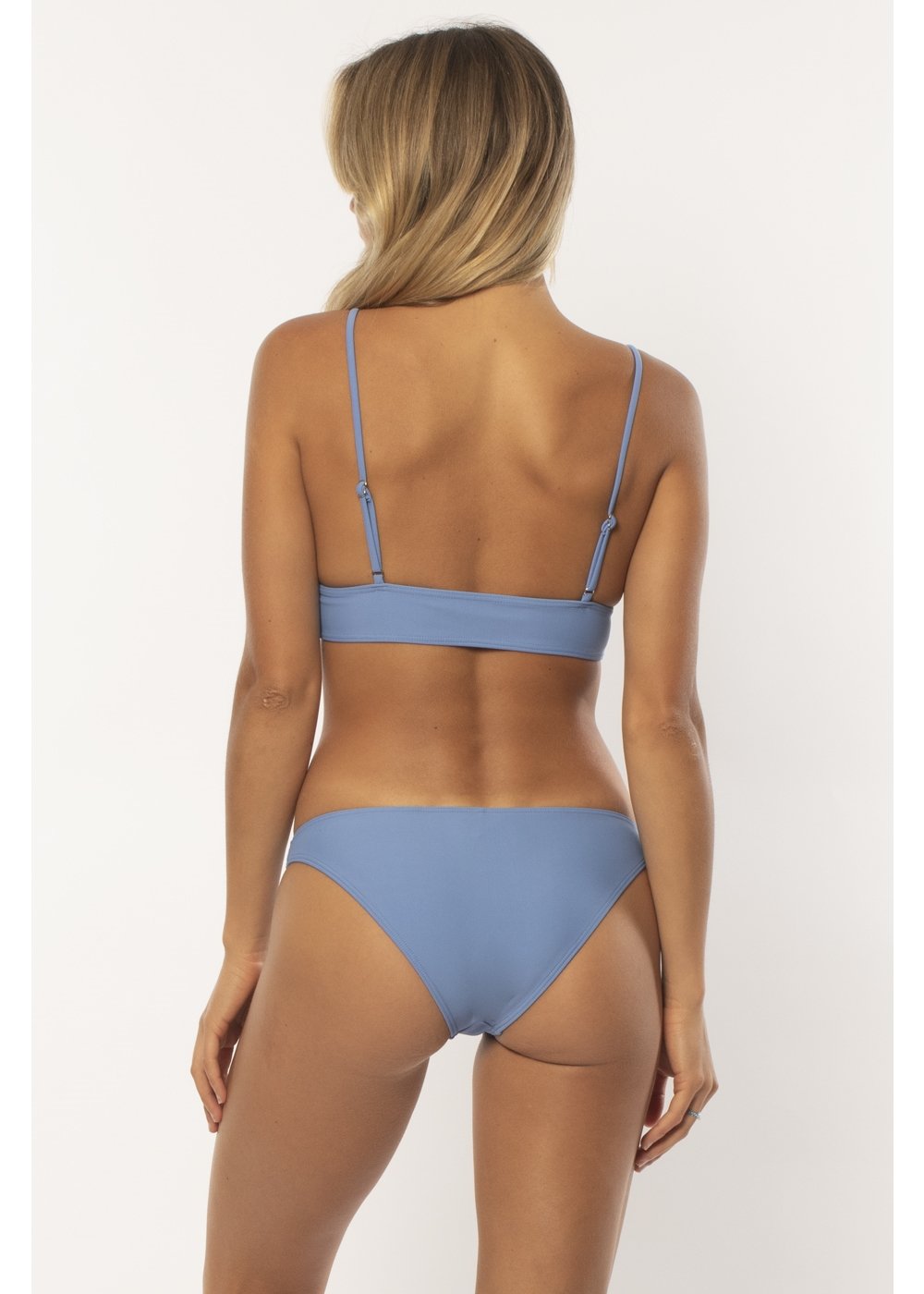 Solid Follow The Sun Triangle Swim Top