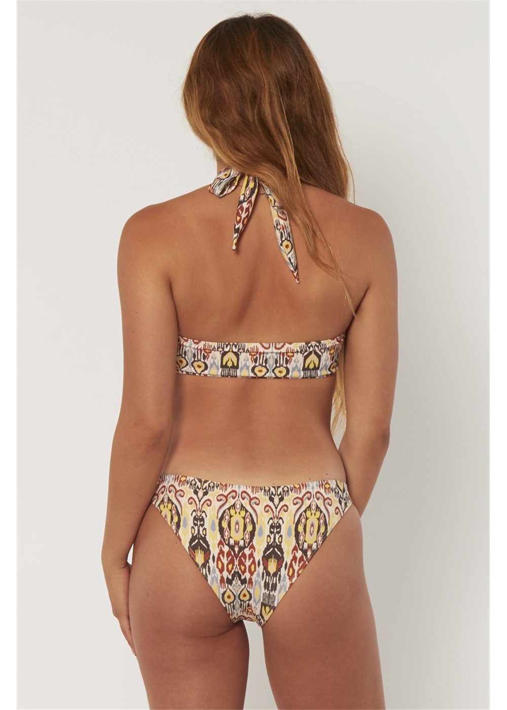 Ikat Sophia Halter Top Swim Top