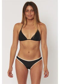 Solid Cove Triangle Top Swim Top