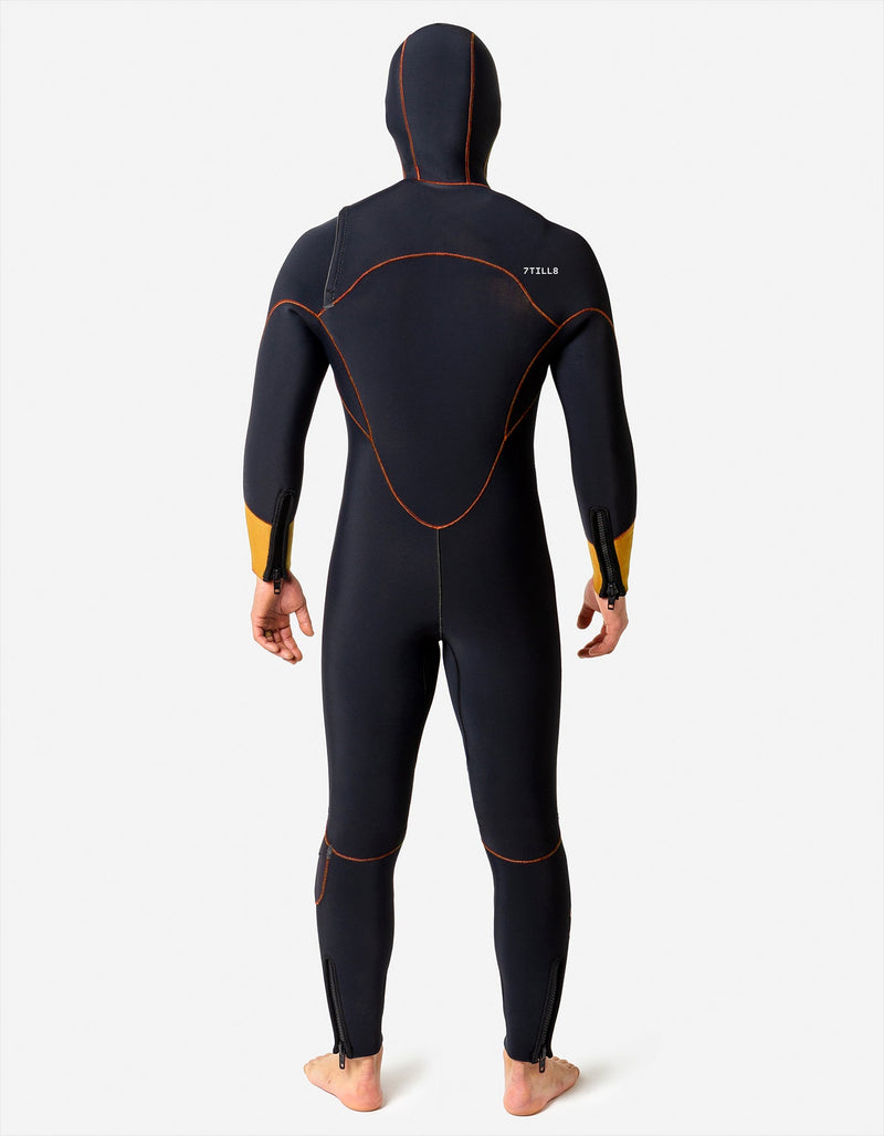 Custom Mens Dive Hooded Fullsuit