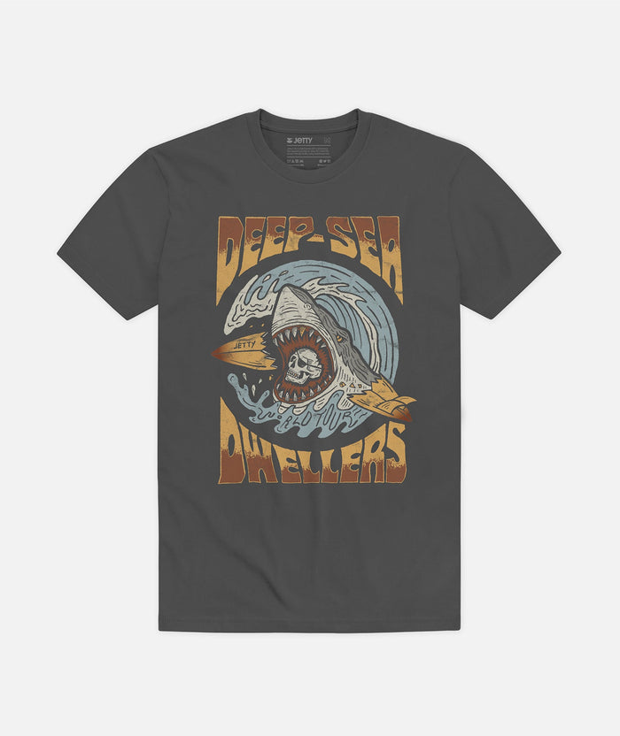 Dweller Tee - Charcoal