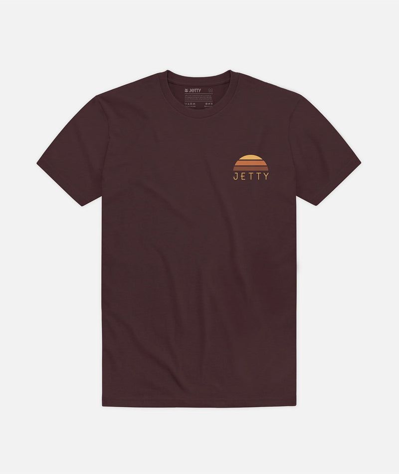 Sunup Tee - Oxblood