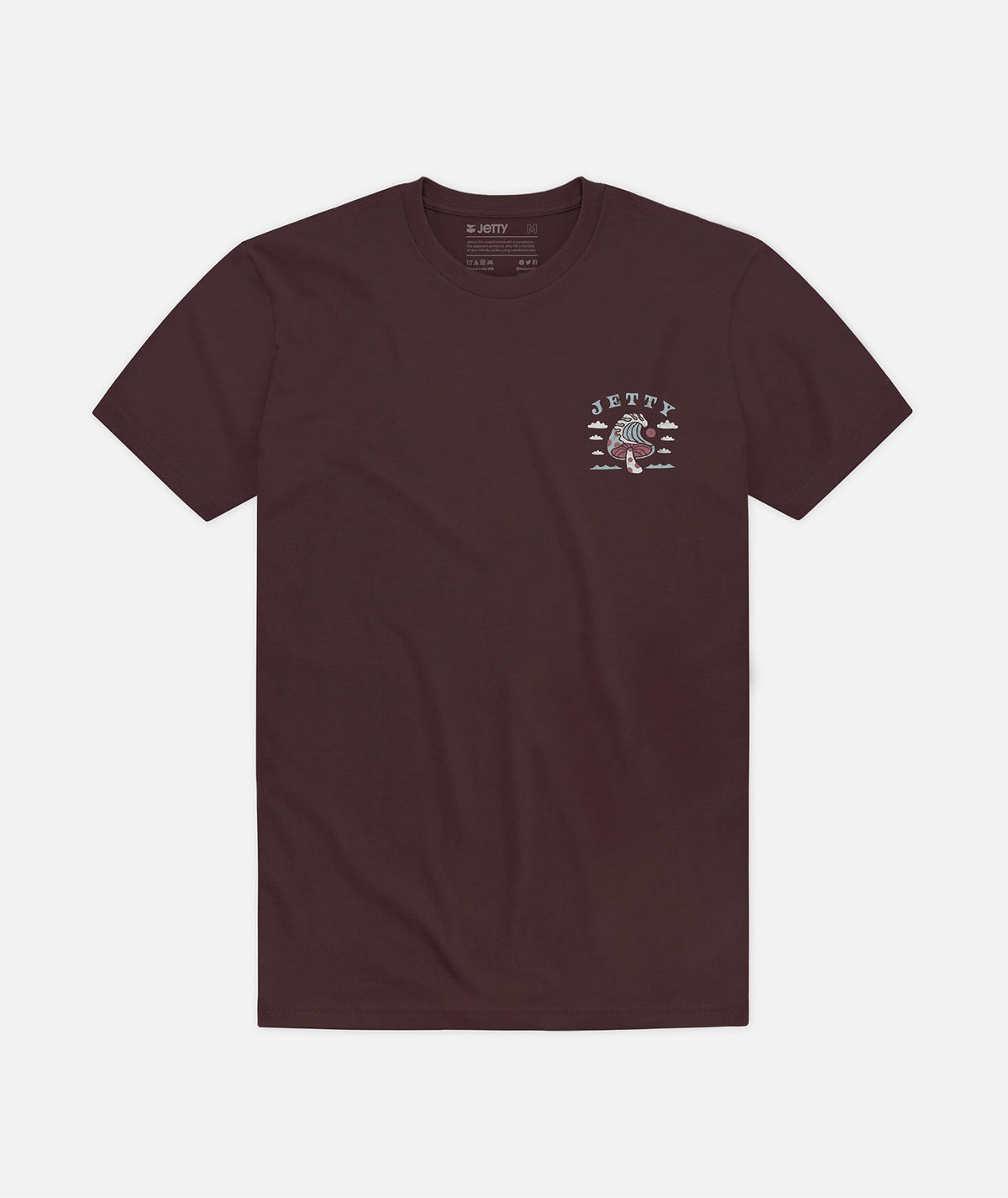 Surf Trip Tee - Oxblood