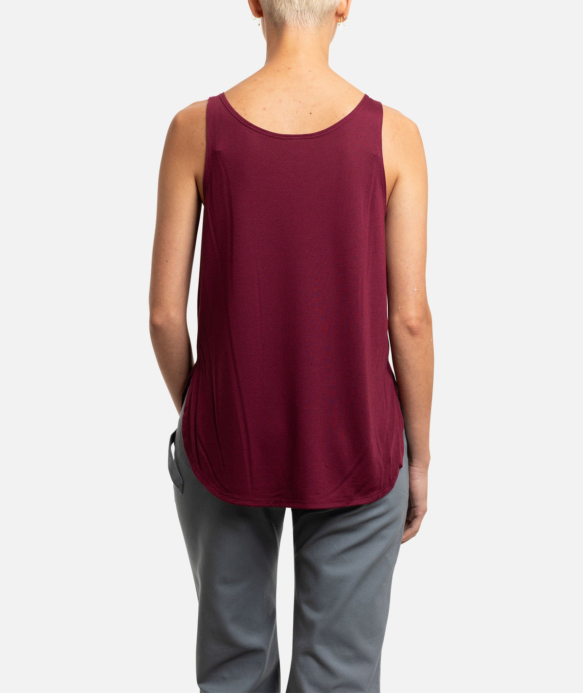 Aster Tank - Maroon