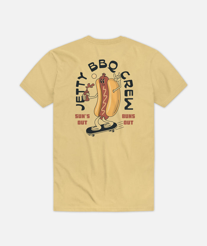 Hotdog Crew Tee - Sun