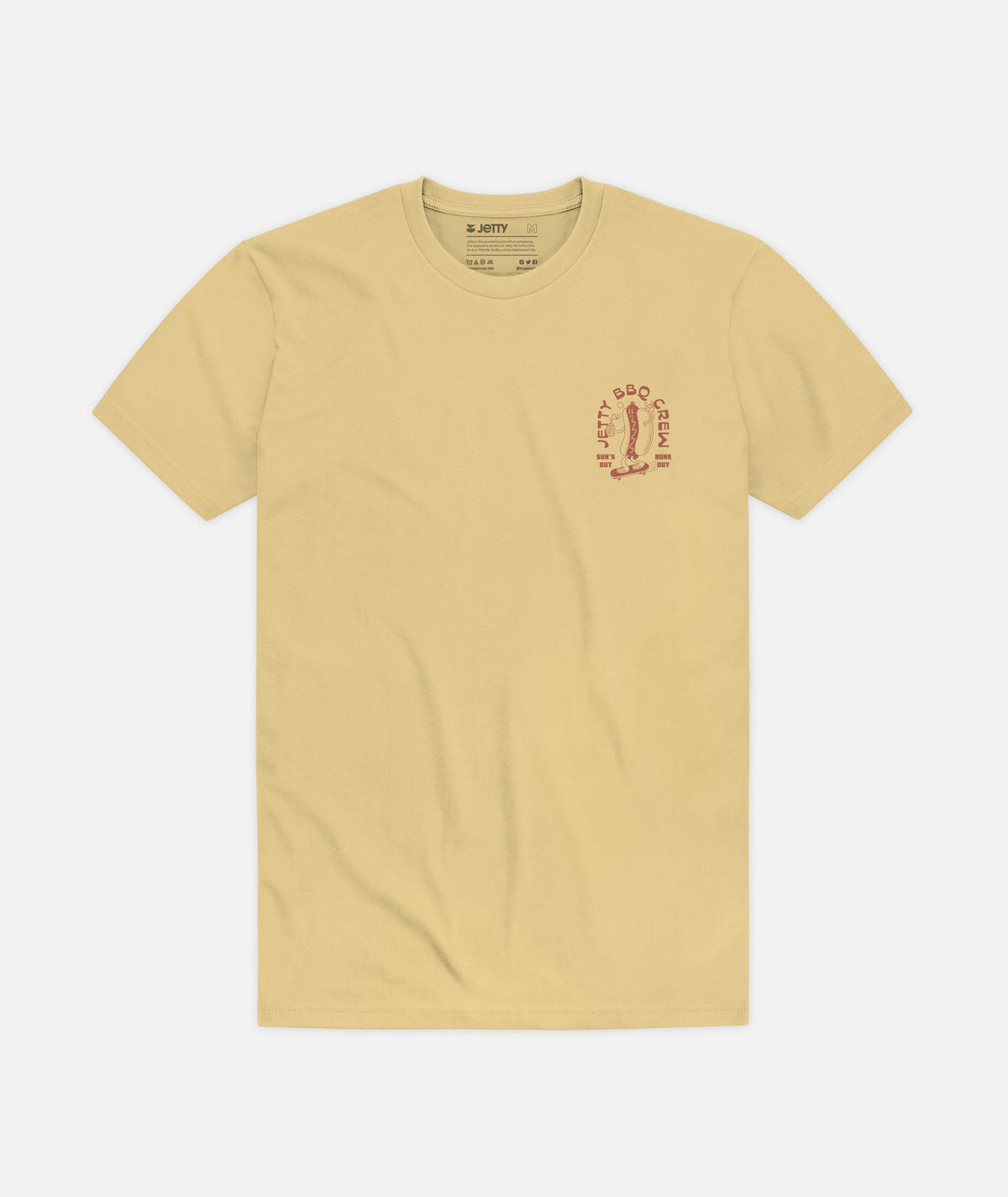 Hotdog Crew Tee - Sun