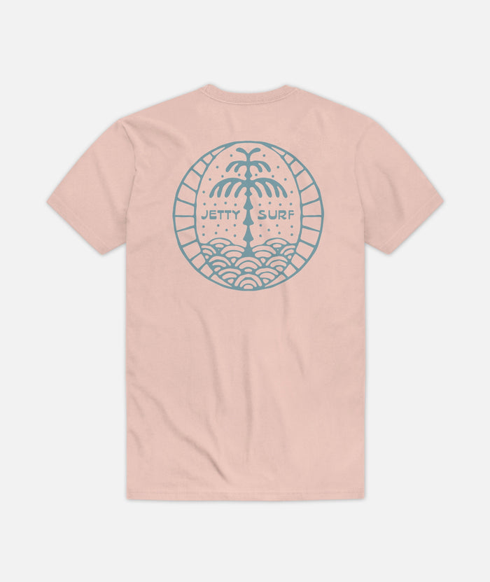 Planeteer Tee - Peach