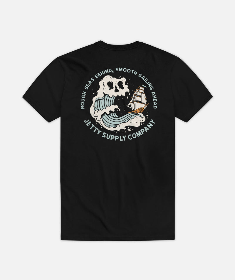 Rough Seas Tee - Black