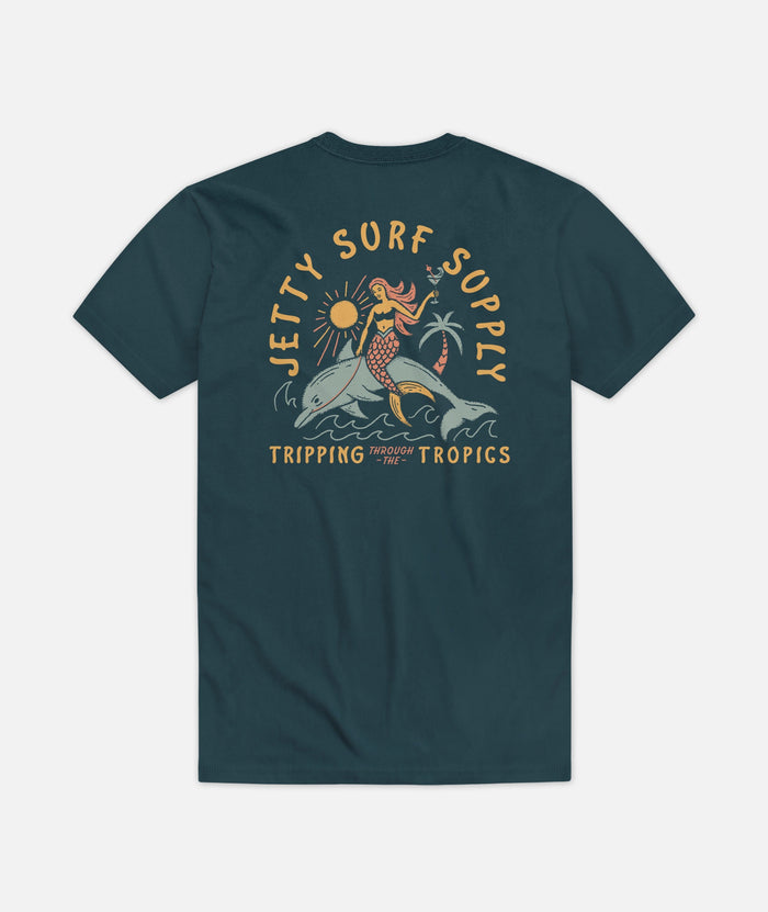 Tripping Tee - Teal