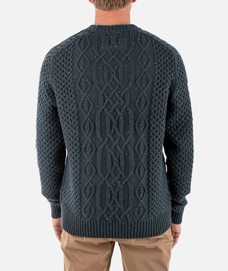 Angler Oystex Sweater - Navy